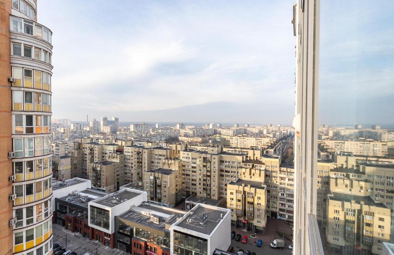 Luxury Apartments Smartplaza Obolon Metro Minskai Kiev Extérieur photo